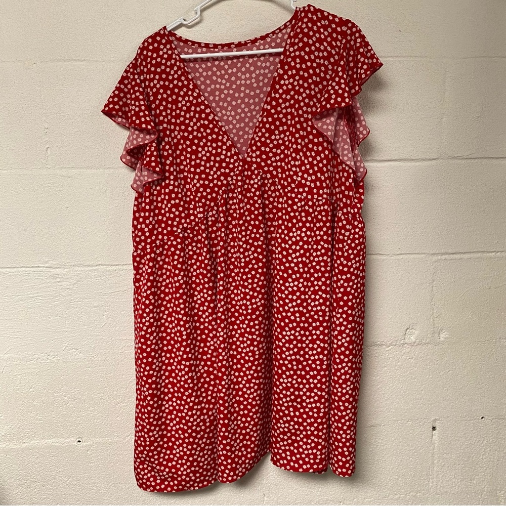 SHEIN Curve Women’s Red Dress Size 2XL